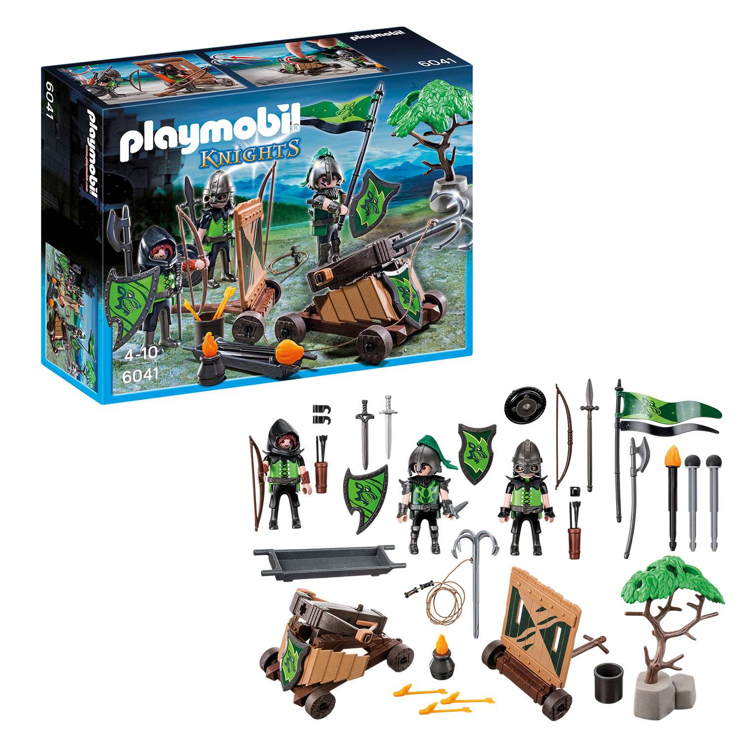 Конструктор Playmobil Катапульта Рыцарей Волка купить по цене 8490 ₸ в  интернет-магазине Детский мир