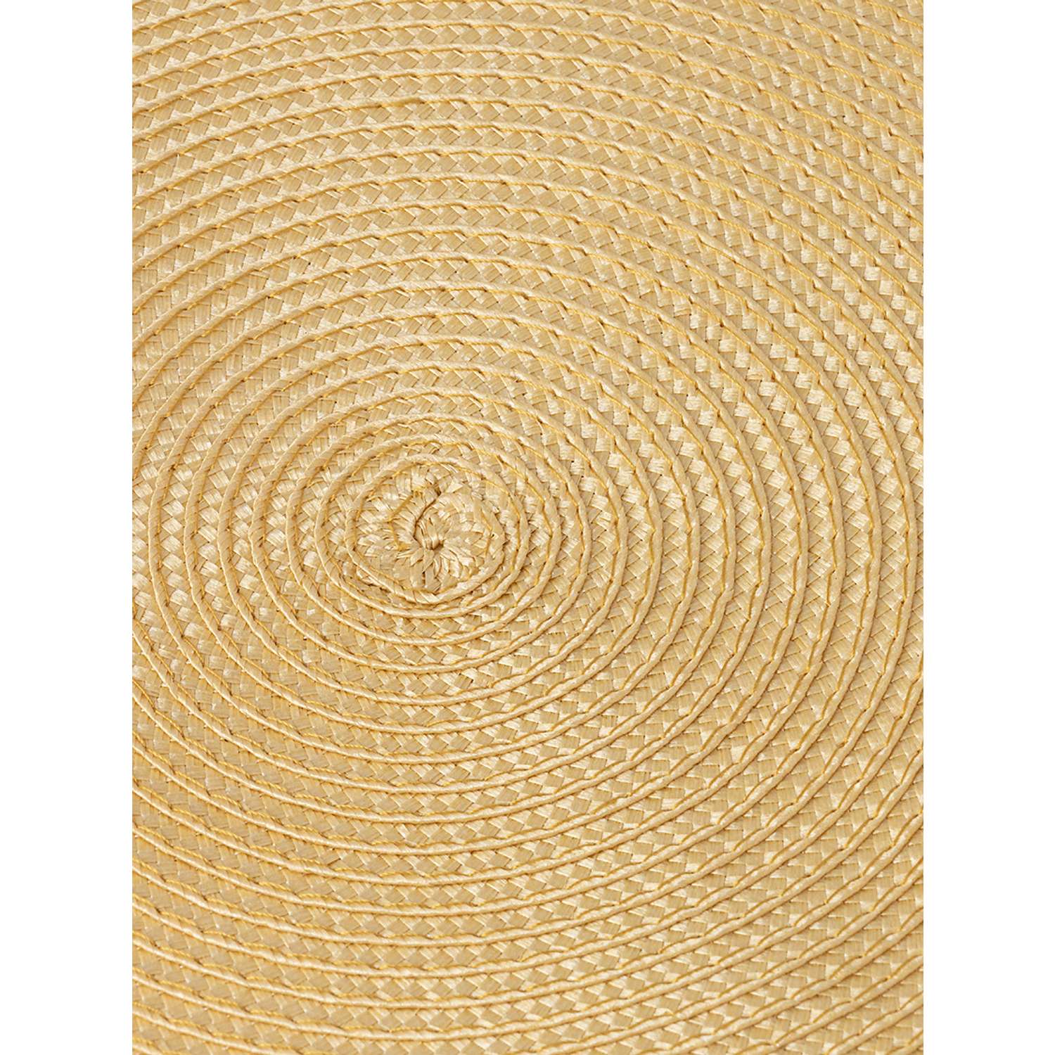 Салфетки сервировочные DeNASTIA плетеные 4 шт D32 см золото - фото 5