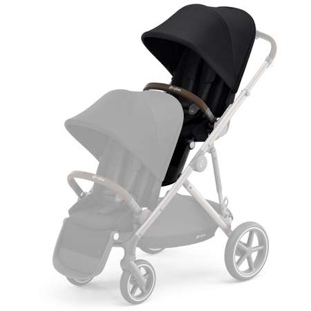 Блок прогулочный для коляски Cybex Gazelle S Cot TPE с дождевиком Deep Black