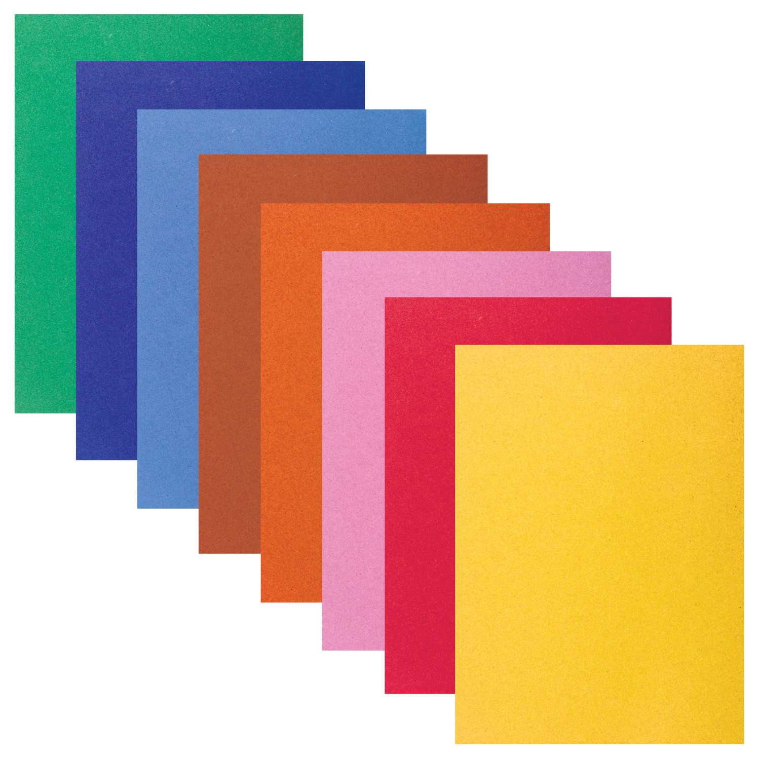 Цветная бумага Brauberg бархатная для творчества и оформления А4 8 листов 8 цветов - фото 6