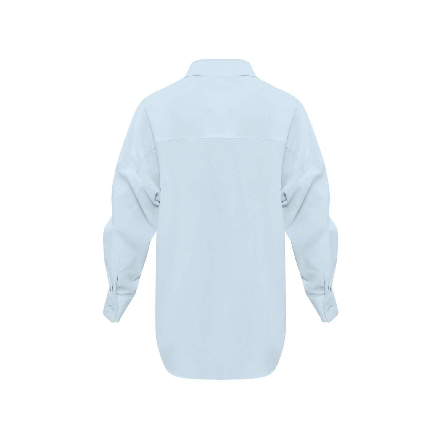 Рубашка Stylish AMADEO AB-105-голубой - фото 8