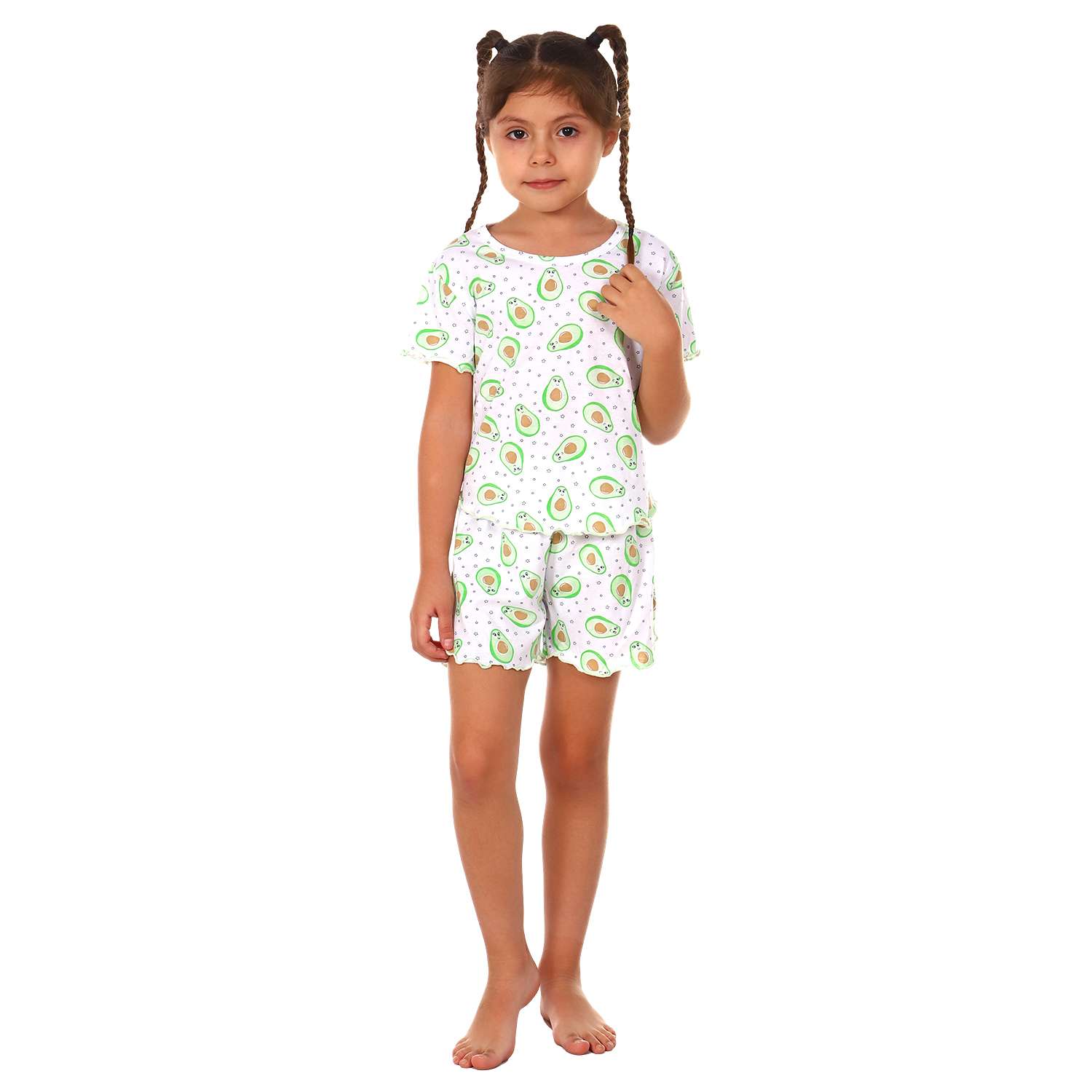 Пижама Детская Одежда 0410КД2/белый - фото 1