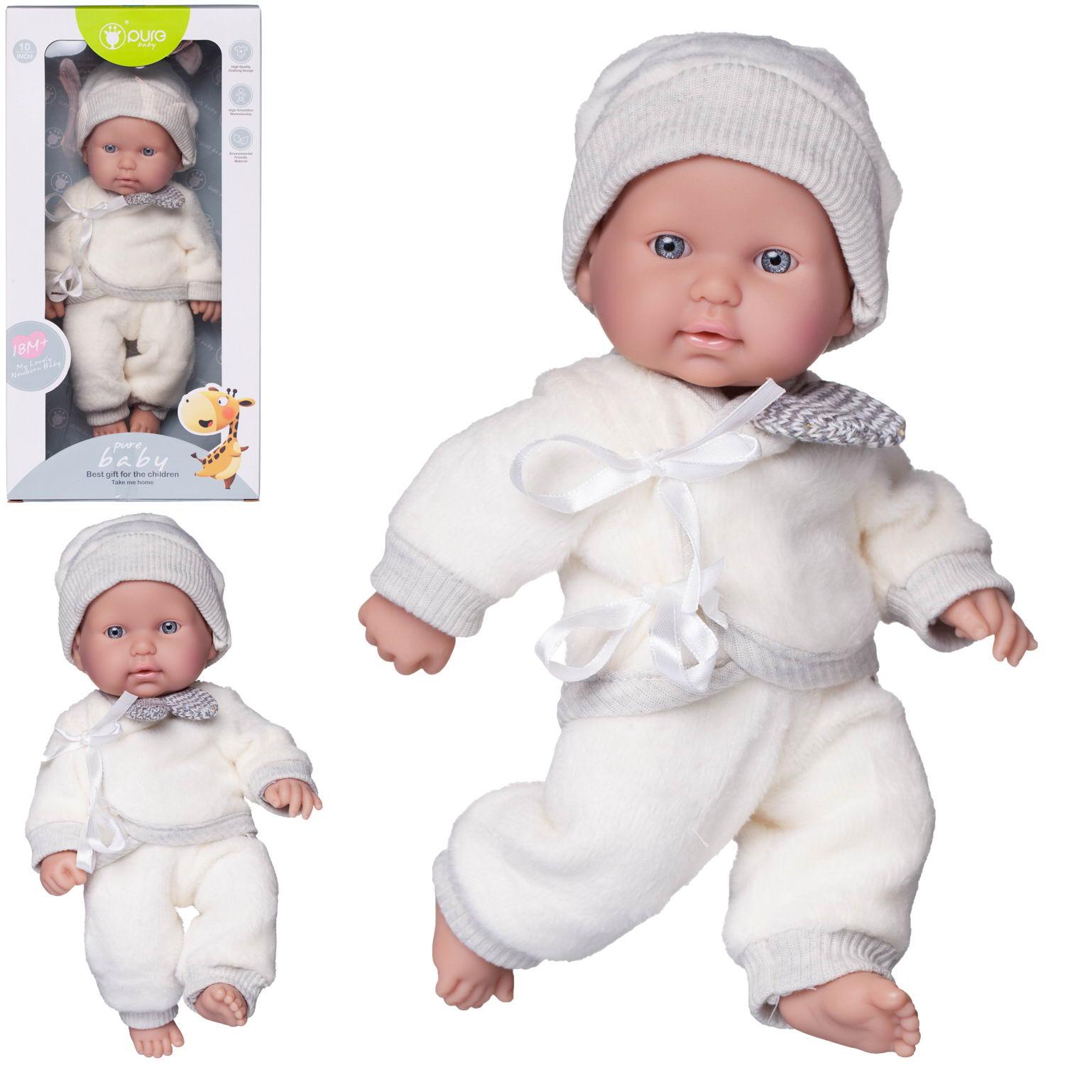 Кукла-пупс Junfa Pure Baby в вязаных вещичках 30 см WJ-22501 - фото 2