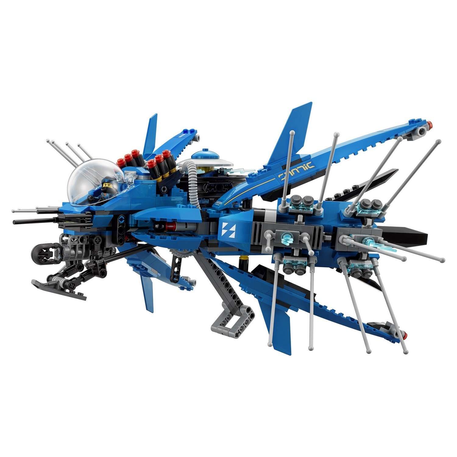 Конструктор LEGO Ninjago Самолёт-молния Джея (70614) - фото 7