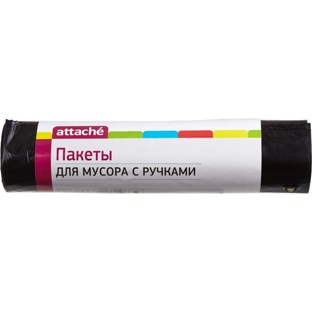 Мешки для мусора Attache черные 2 рулона по 5 штук - фото 1