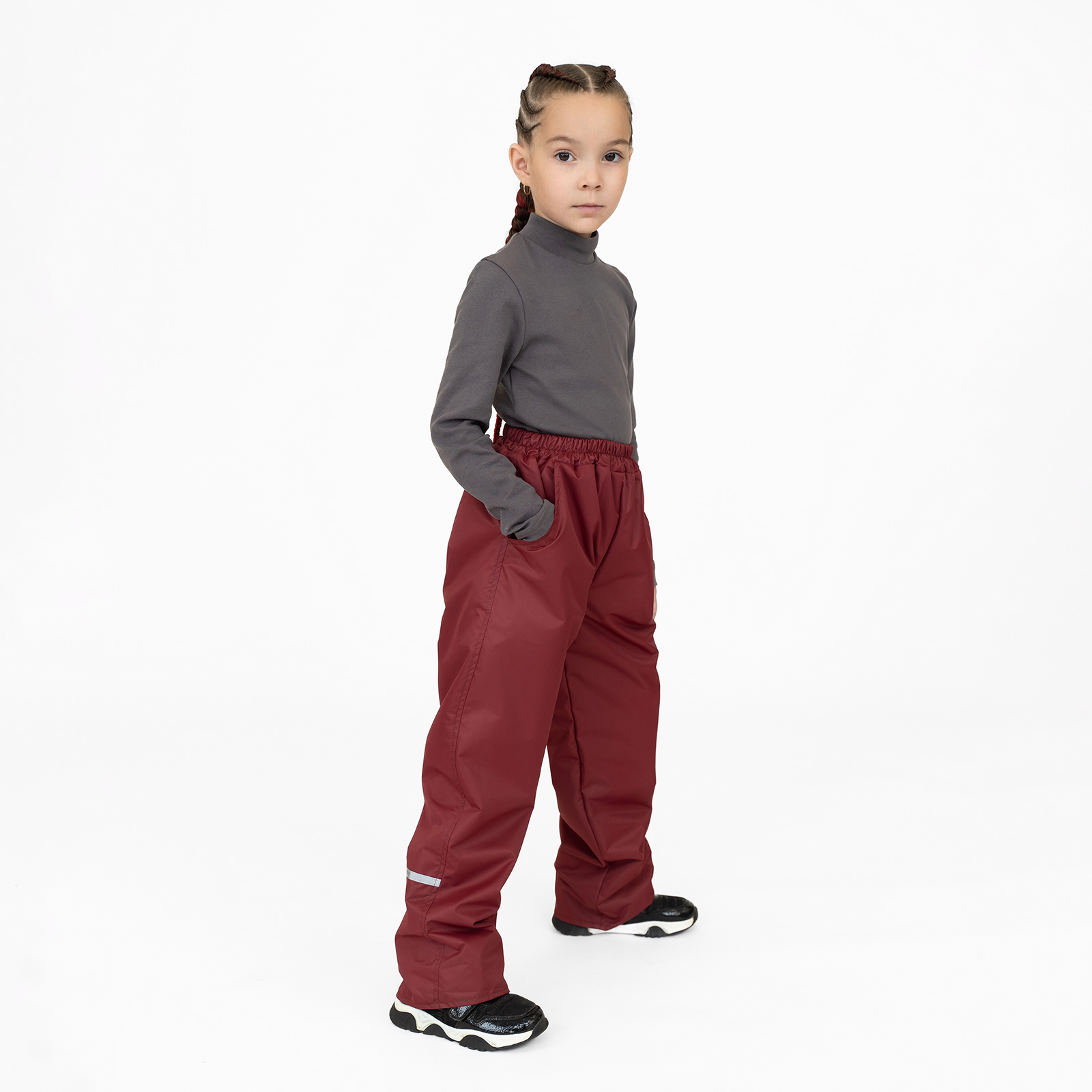 Брюки Arctic kids 10-021 бордо - фото 10