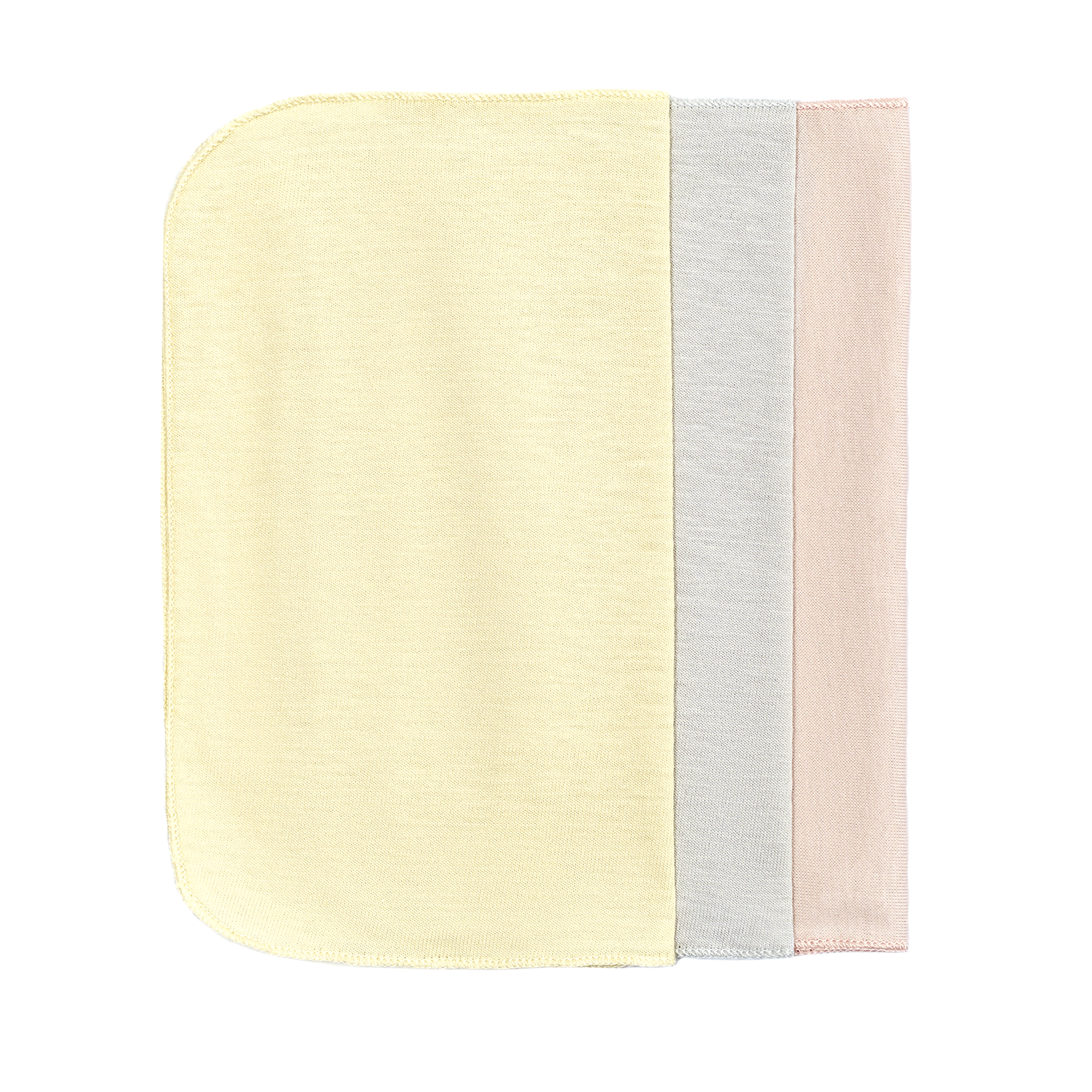 Набор носовых платков COZY TOT для новорожденных разноцветный 3-х шт - фото 1