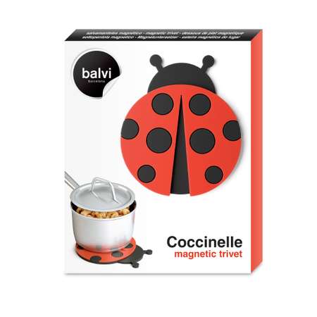 Подставка под горячее Balvi Coccinelle магнитная