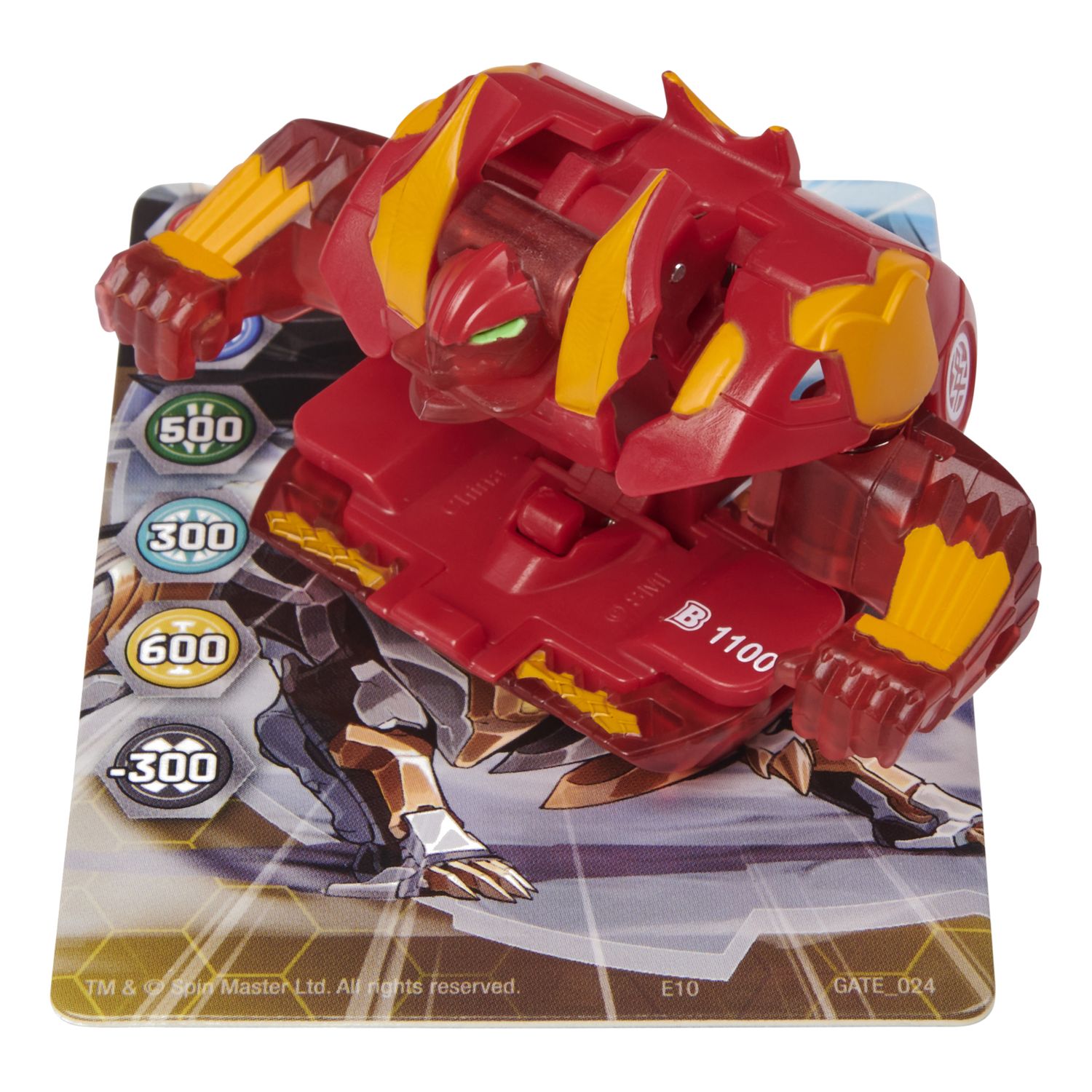 Фигурка-трансформер Bakugan Геоган S3 Surtr Red 6059850/20129004 - фото 3