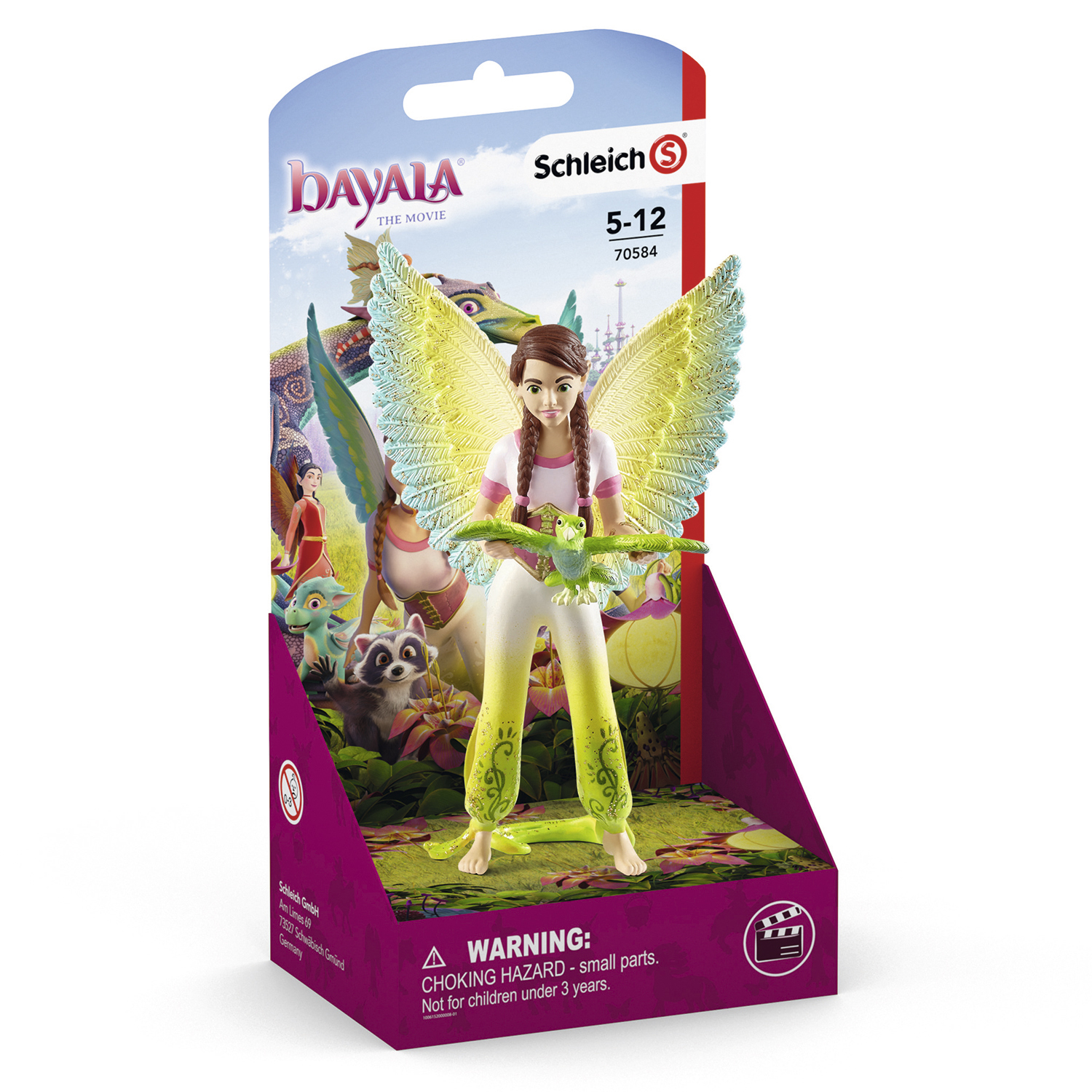 Фигурка SCHLEICH Movie Эльф Сурах и попугай Куак 70584 купить по цене 956 ₽  в интернет-магазине Детский мир