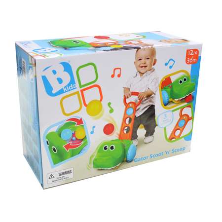 Игрушка B kids Каталка Крокодил 004703