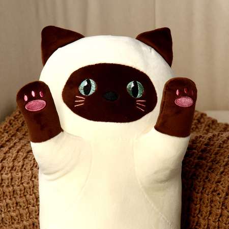 Мягкая игрушка Sima-Land подушка «Котёнок Гав» 70 см цвет бежевый
