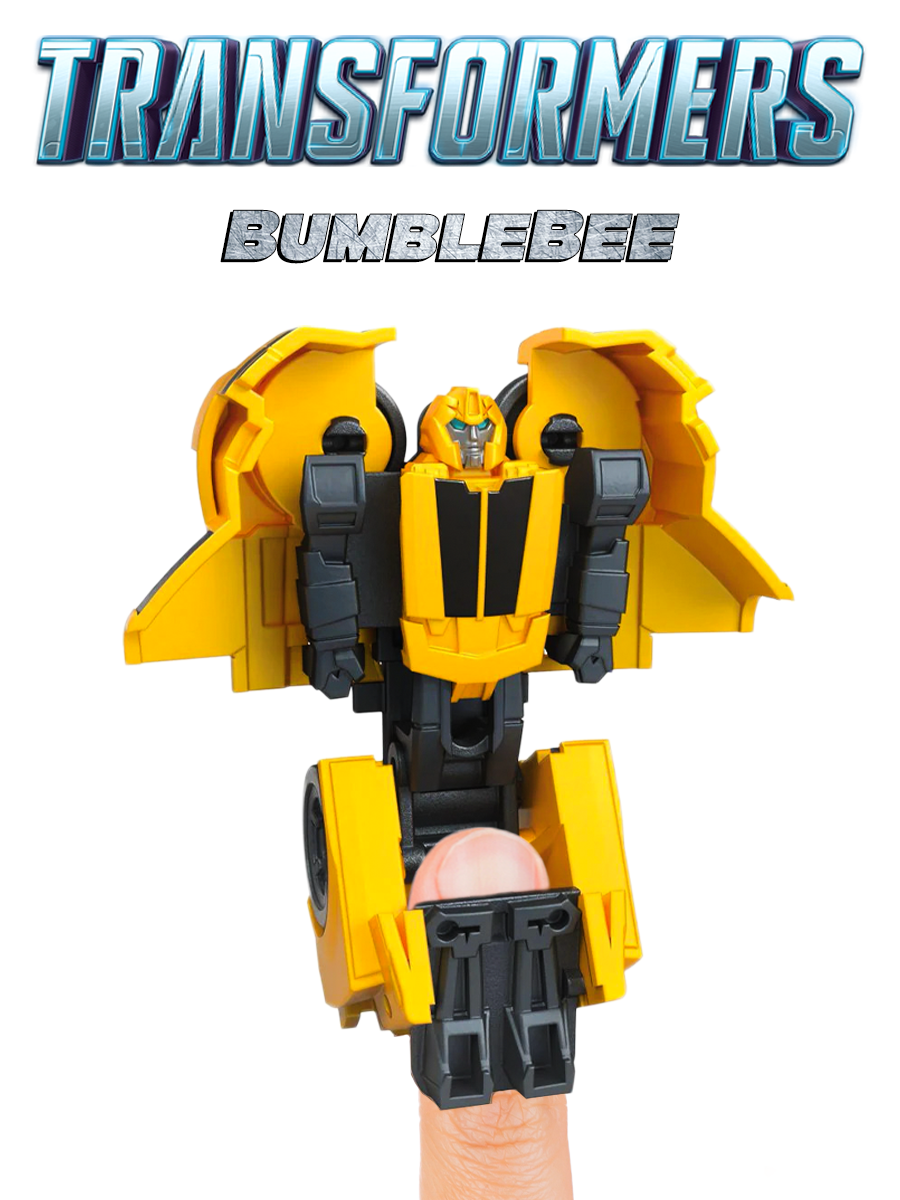 Трансформер Hasbro Новая искра фигурка BumbleBee 8 см - фото 2