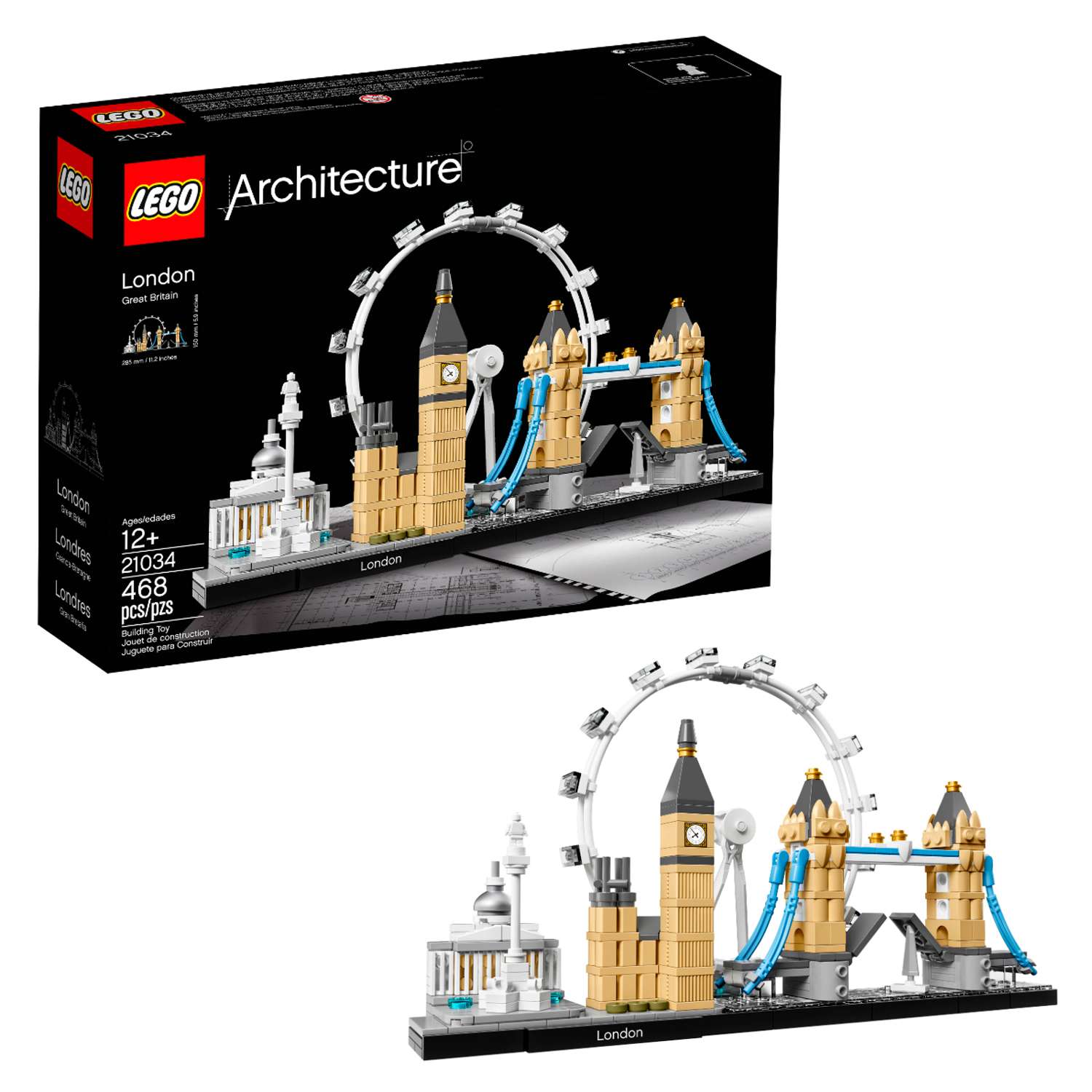 Конструктор детский LEGO Architecture Лондон 21034 - фото 1