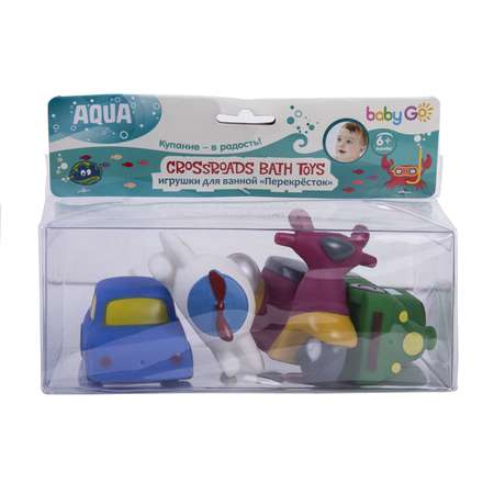 Игрушки для ванной BabyGo Перекрёсток