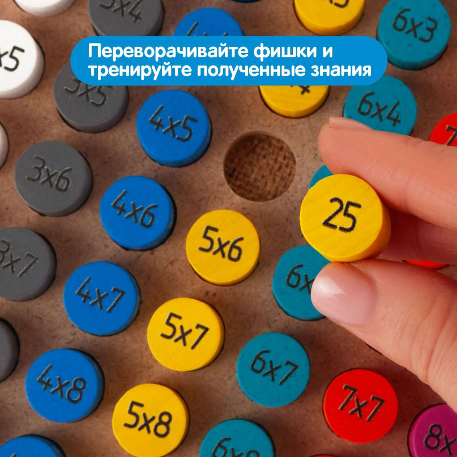 Обучающий набор Краснокамская игрушка Таблица умножения - фото 2