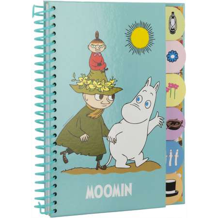 Записная книжка Moomin 60л с 6 разделителями MTIS-UA1-5037