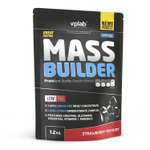 Гейнер VPLAB Mass Builder клубничный йогурт 1.2кг