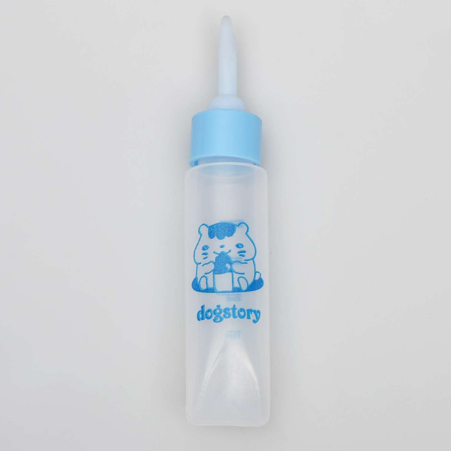 Бутылочка для вскармливания Sima-Land 30 мл с силиконовой соской голубая - фото 1