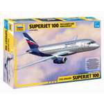 Сборная модель ZVEZDA Региональный пассажирский авиалайнер Superjet 100