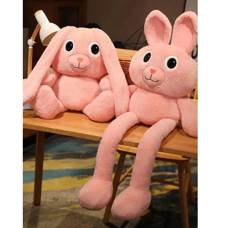 Мягкая игрушка Кролик BalaToys Розовый