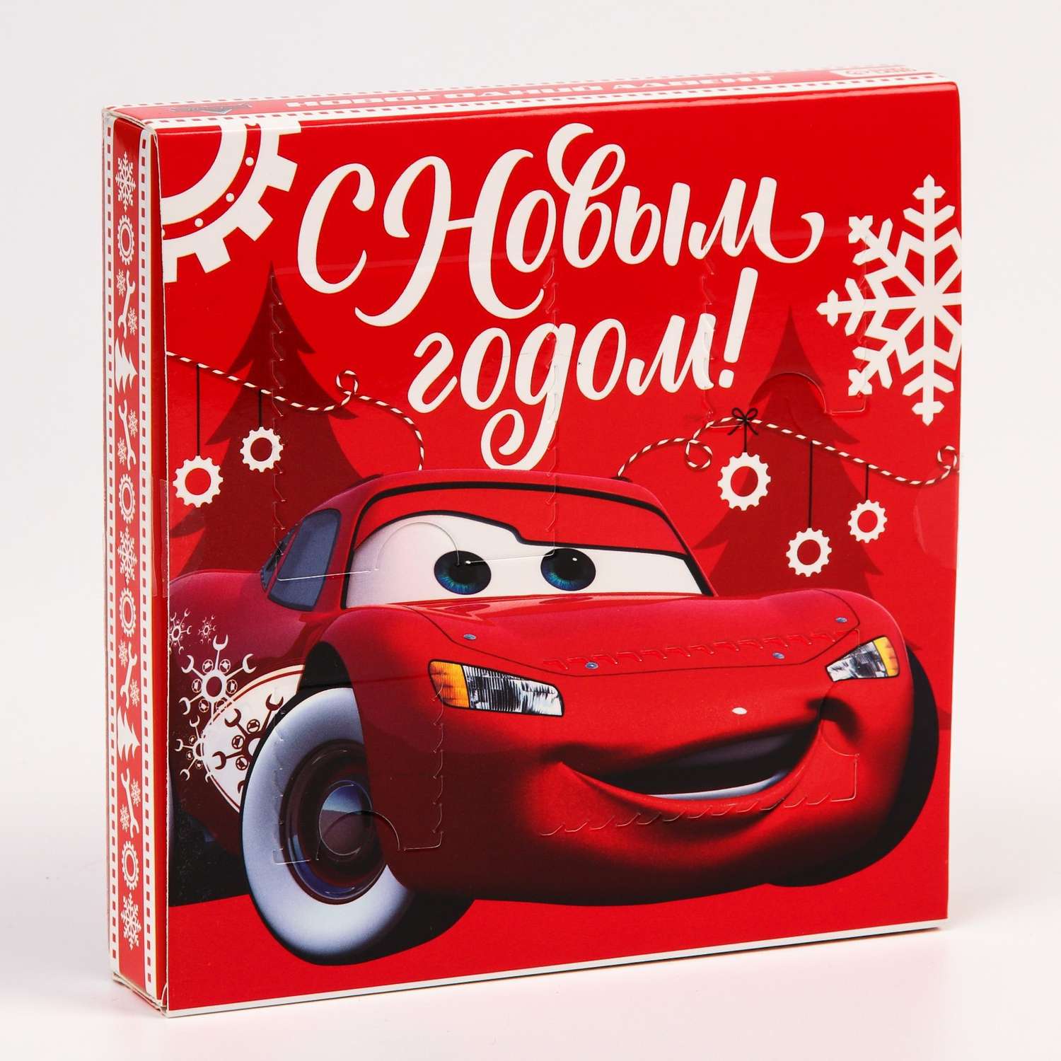 Подарочная коробка адвент Disney «С Новым Годом. Молния Маккуин» - фото 2