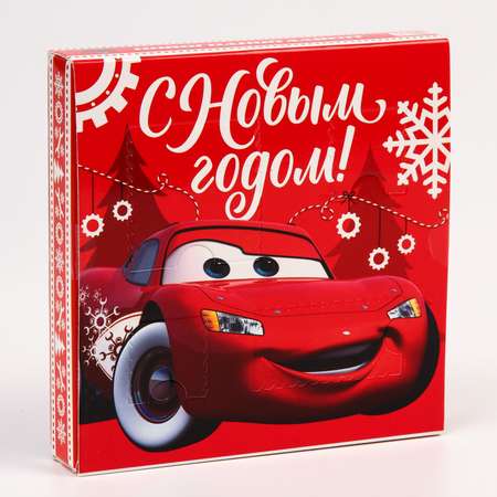 Подарочная коробка адвент Disney «С Новым Годом. Молния Маккуин»