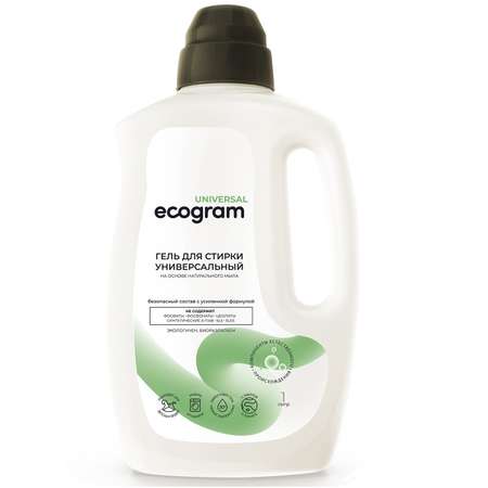 Гель для стирки Ecogram универсальный 1л