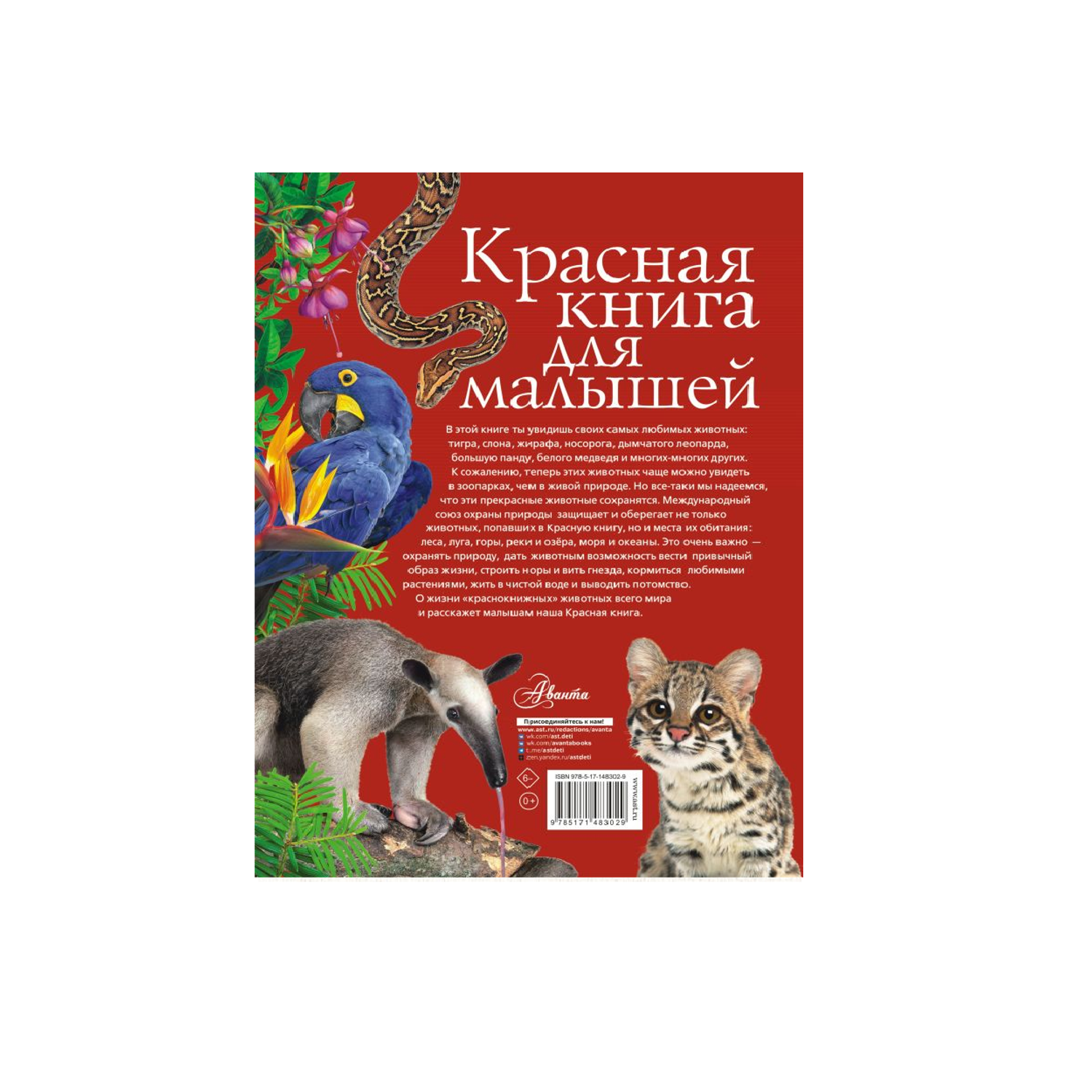 Книга АСТ Красная книга для малышей - фото 2