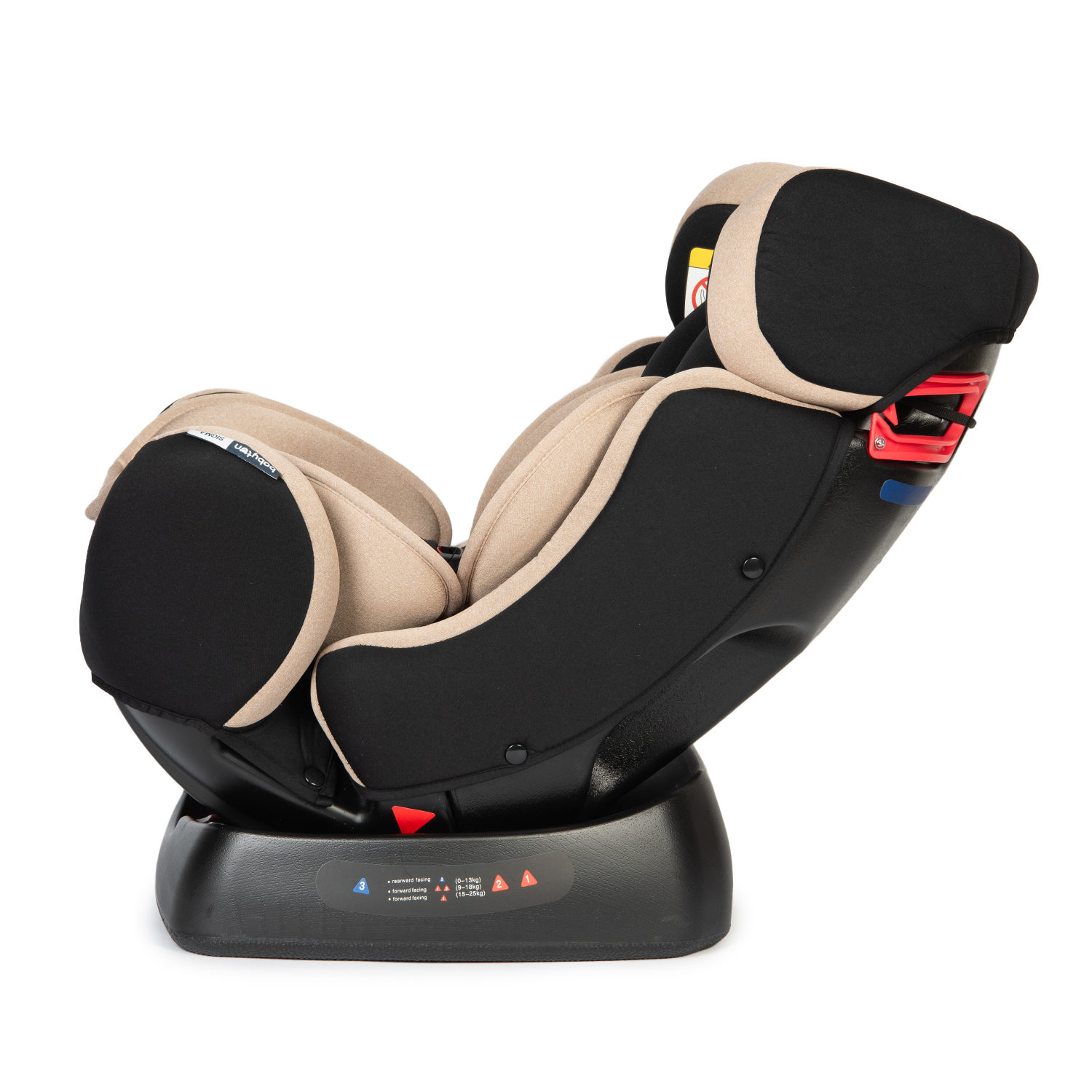 Автокресло Babyton Sigma Beige 0+/1/2 (0-25 кг) - фото 9