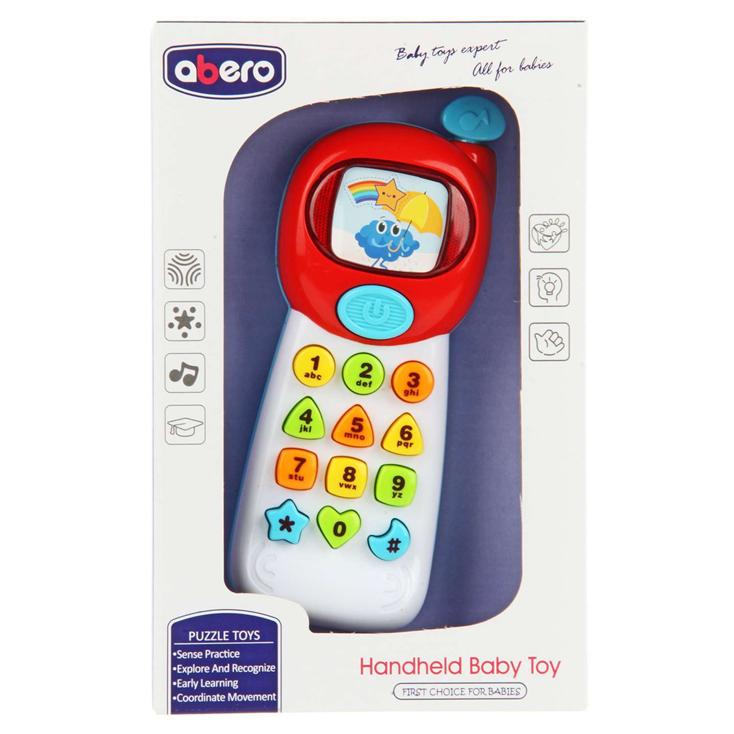 Развивающая игрушка Veld Co Телефон со звуками и светом - фото 5
