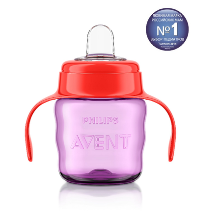 Чашка с ручками Philips Avent Comfort 200 мл 6 мес+ Красная