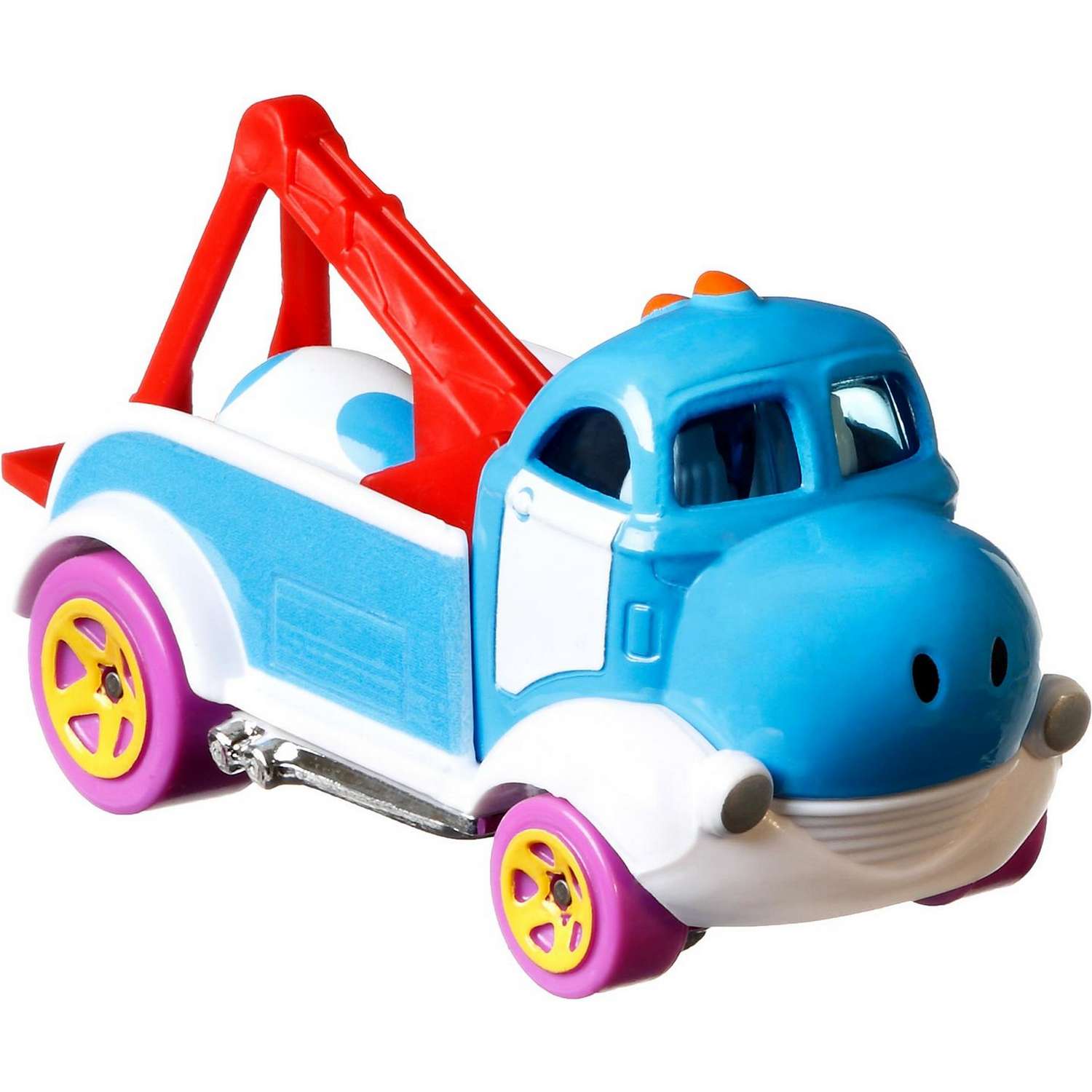 Машинка Hot Wheels Герои компьютерных игр Super Mario Йоши Светло-голубой GRM39 GJJ23 - фото 3