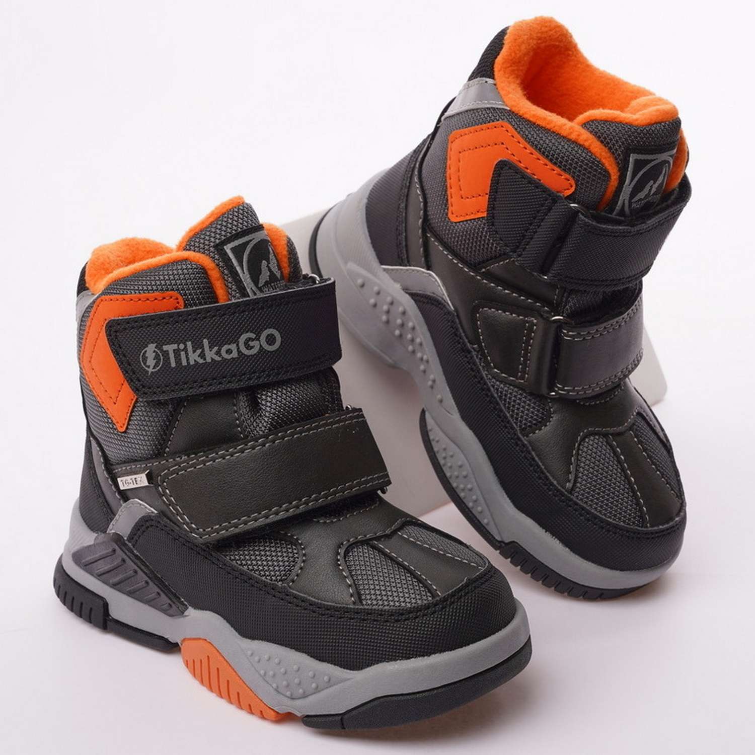 Ботинки TikkaGo 4K03_3168_grey-orange - фото 2