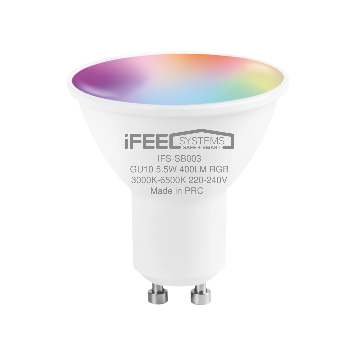 Умная лампочка iFEEL Spot GU10 RGB с Wi-Fi Алисой - фото 1