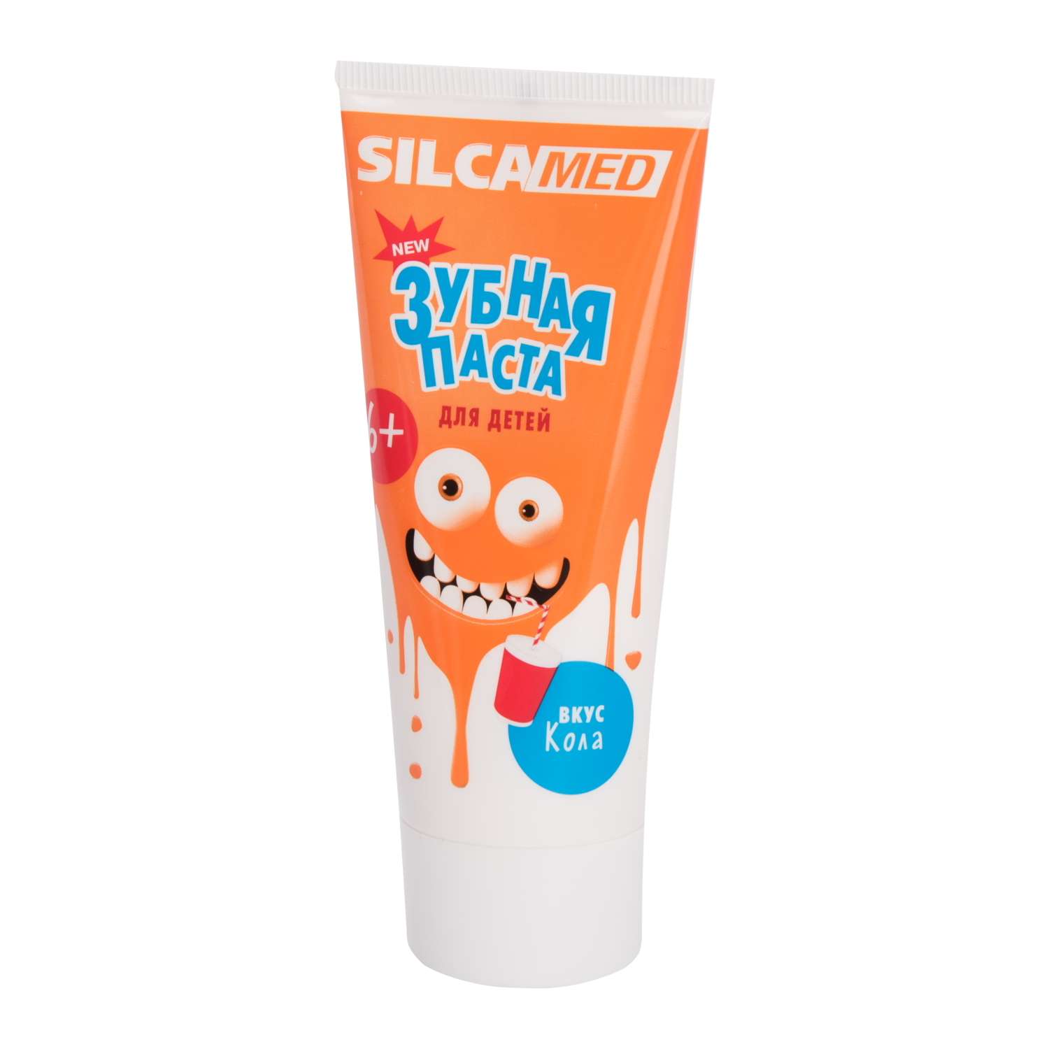 Зубная паста Silca детская со вкусом колы 65 г - фото 1