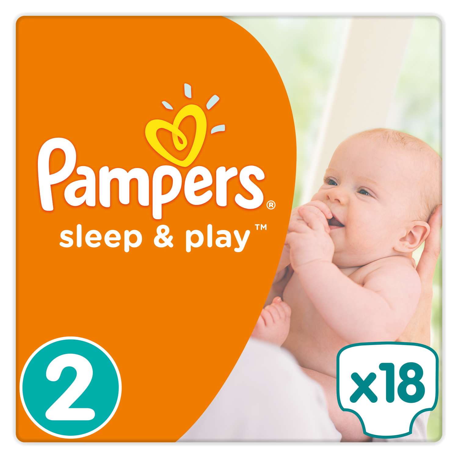 Подгузники Pampers Sleep and Play 3-6кг 18шт - фото 1