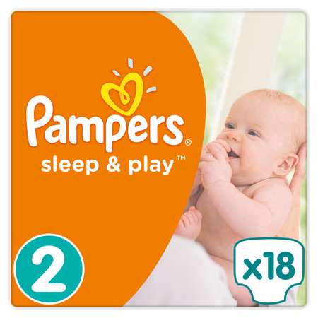 Подгузники Pampers Sleep and Play 3-6кг 18шт
