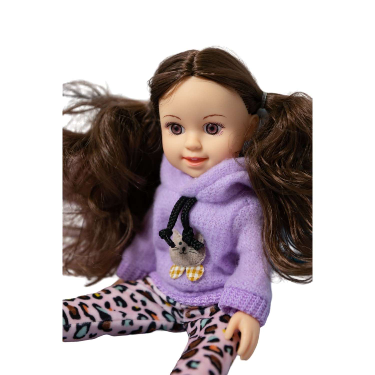 Кукла для девочек Valori Музыкальная и с аксессуарами EPT664816-фиолетовый - фото 2