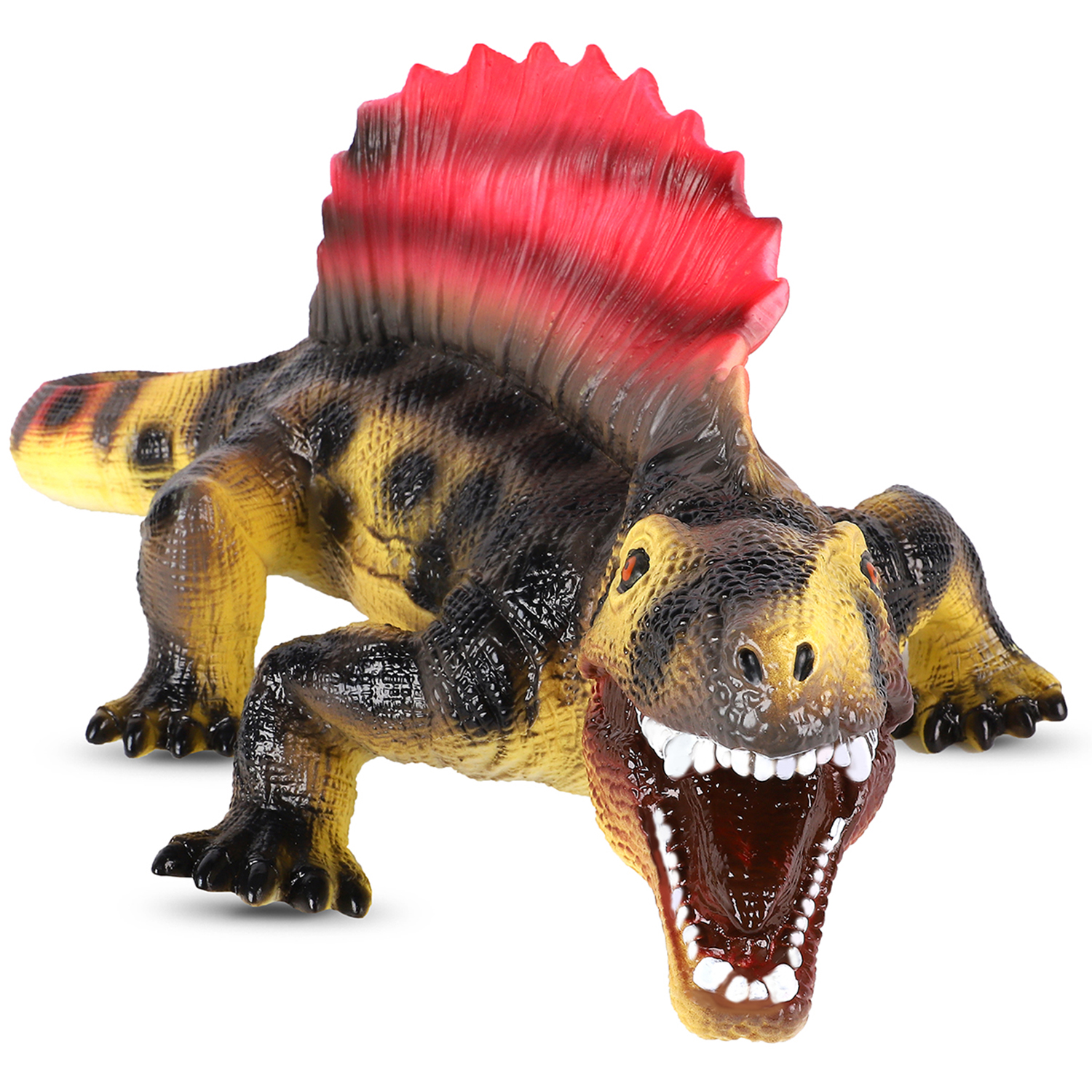 Фигурка динозавра ДЖАМБО с чипом звук рёв животного эластичный JB0208317 - фото 16