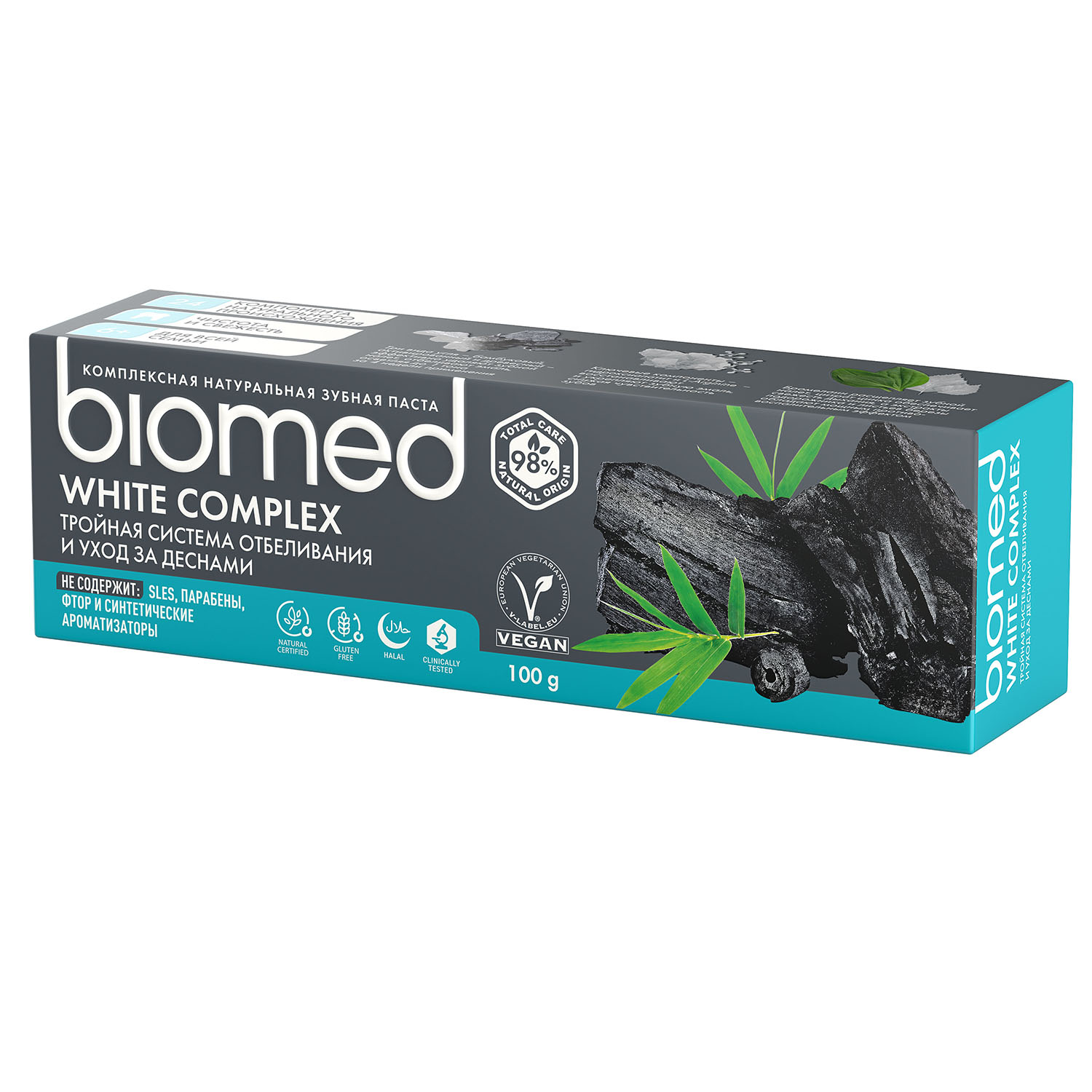 Зубная паста BIOMED White Complex 100г - фото 3