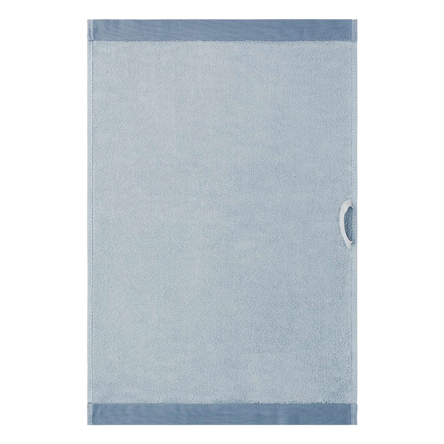 Полотенце кухонное DeNASTIA 40x60 см хлопок синий D100181 - фото 4