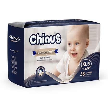 Подгузники Chiaus Cottony Soft XL (>13 кг) 58 шт