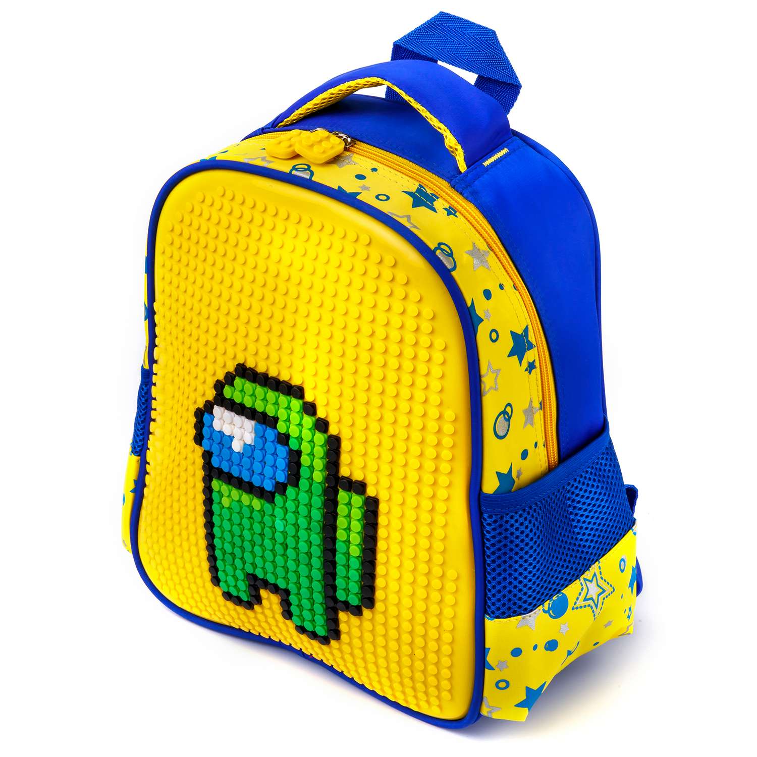 Рюкзак BAZUMI дошкольный пиксельный для мальчиков и девочек - фото 1