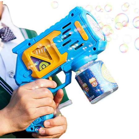 Генератор мыльных пузырей Panawealth International Пистолет цвет голубой
