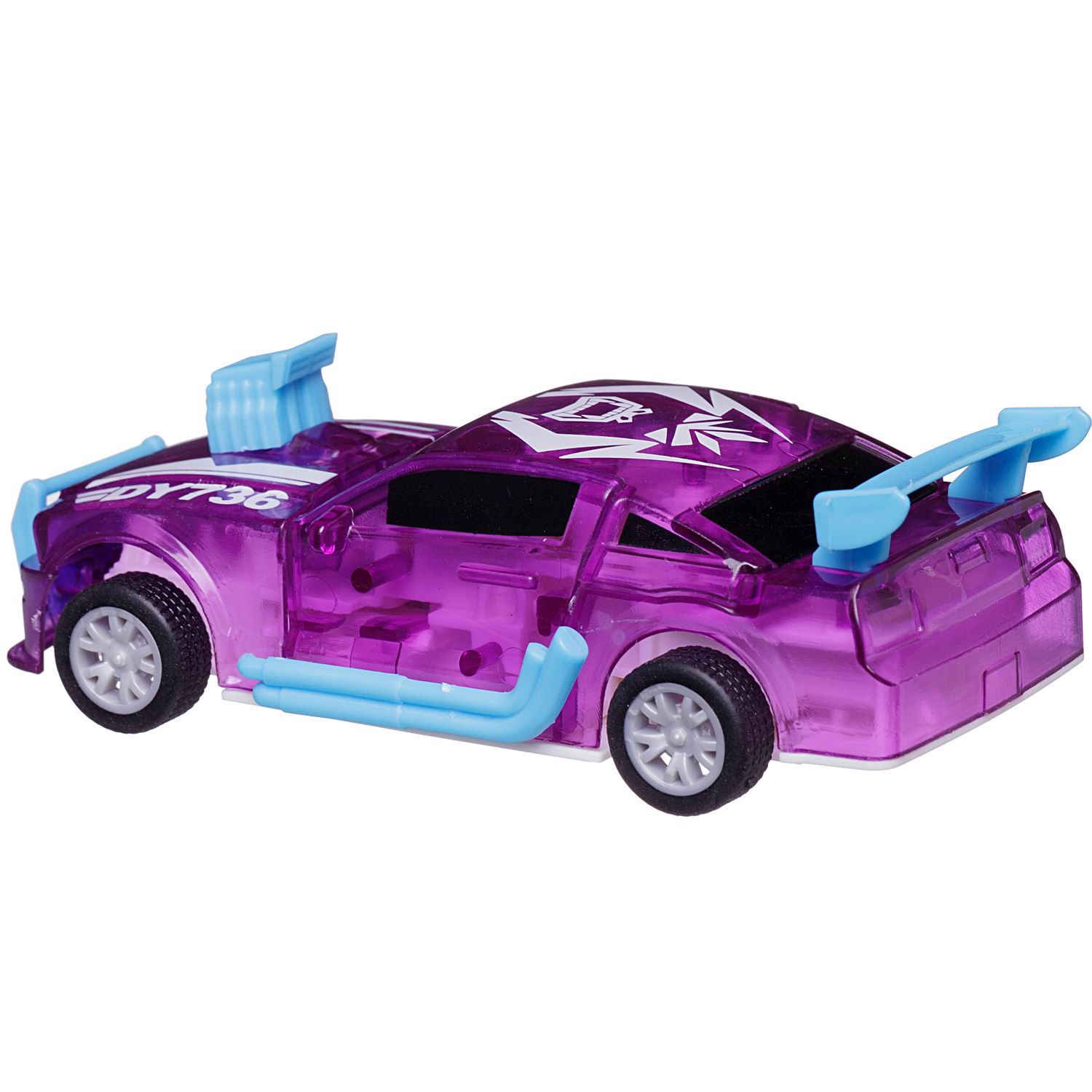 Автомобиль Abtoys фиолетовый C-00405/фиолетовая - фото 6