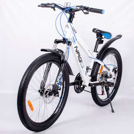 Велосипед NRG BIKES GECKO 24 white-black-blue