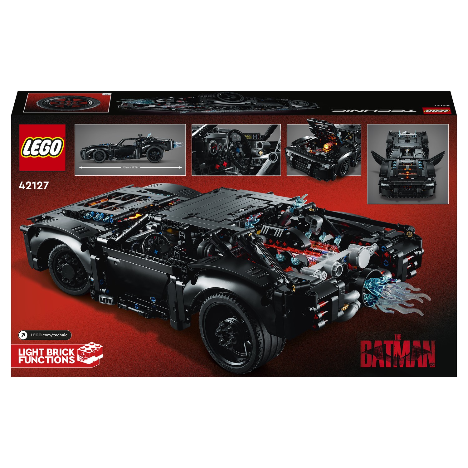 Конструктор LEGO Technic Бэтмен Бэтмобиль 42127 - фото 3