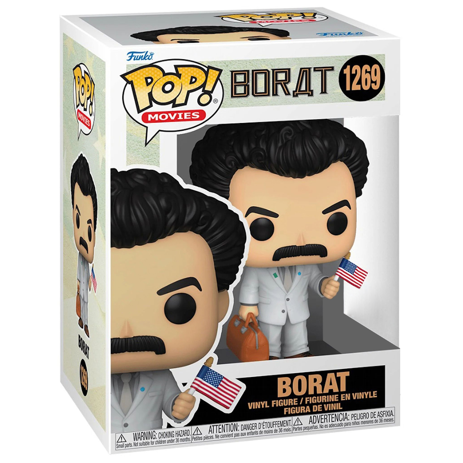 Фигурка Funko POP! Movies Borat Borat in Suit NYCC22 (1269) 67053 купить по  цене 2299 ₽ в интернет-магазине Детский мир