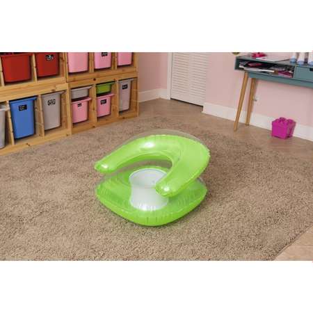 Кресло надувное Bestway Inflatables детское Зеленое